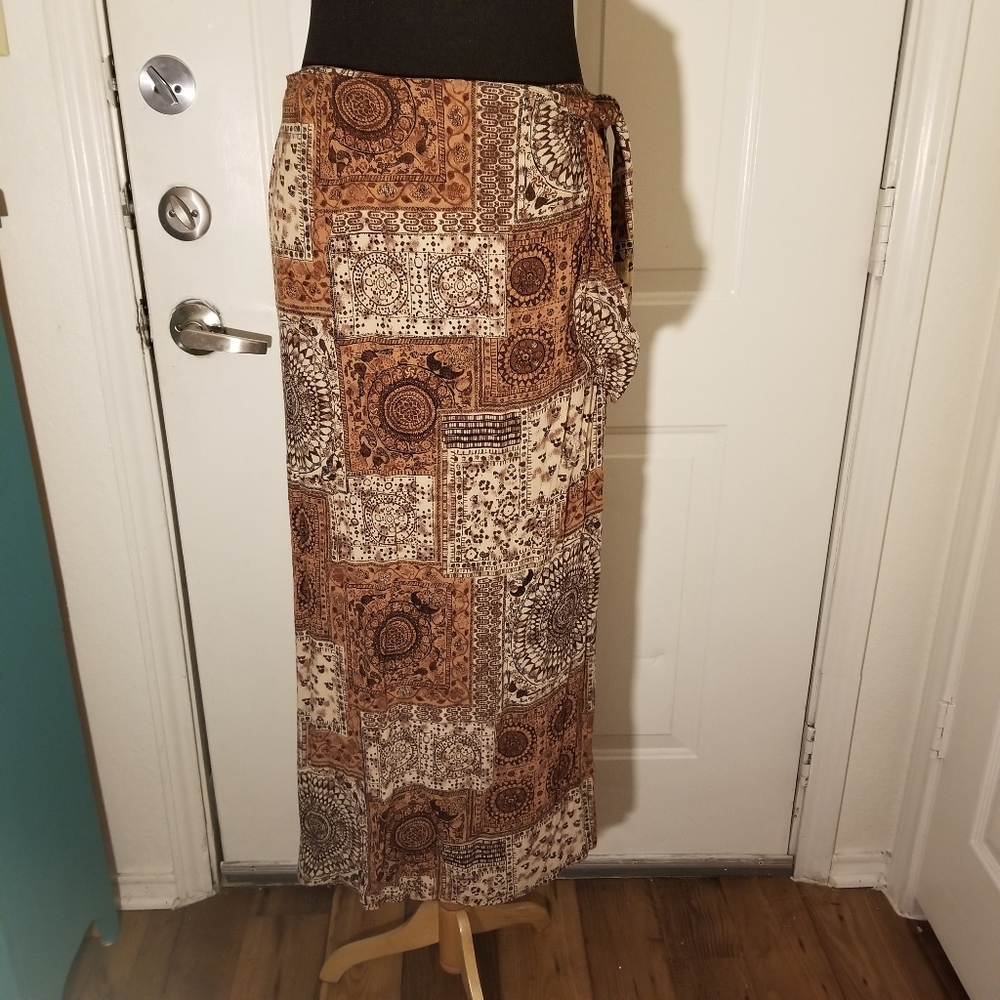 Coldwater Creek size Large wrap skirt